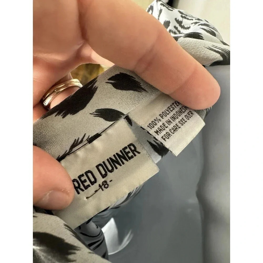 Alfred Dunner Silver Leopard Print Button Down Bl… - image 5